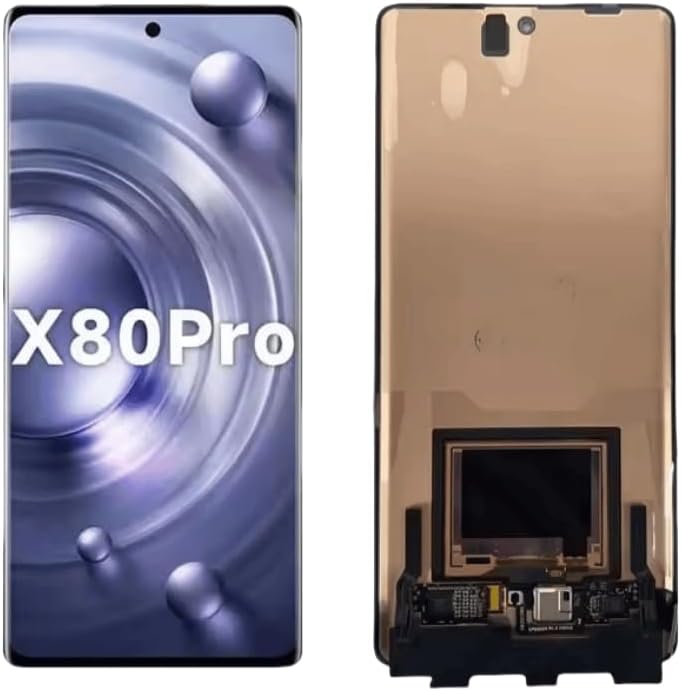 YOOOKOOO for Vivo X80 Pro V2185A V2145 AMOLED LCD Display Touch Screen Digitizer Assembly Replacement Repair Parts (No Frame)