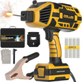 ZEGJAW Welding Machine Portable,110V ARC Handheld Electric Welder Gun with IGBT Inverter 5 Variable Current Adjustment, Fits for 3/64"-1/8" Wire Rods