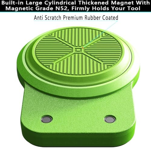 Magnetic Tool Holder | Strong Magnet Clip-On Belt Holster for Wrench, Pliers, Screw Driver, Hammer, Screws, Nails, Sockets, Trowel, Drill Bit, or Any Magnetic Tool and Hardware Holder