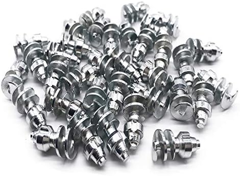 Screw in Tire Stud,Spikes for tire, Steel Body Carbide Tips [Security Anti-Skid] Wheel Tyre Snow Tire Spikes for Heavy Equipment. (MS1910 (8 x 19mm)) - Pack of 200