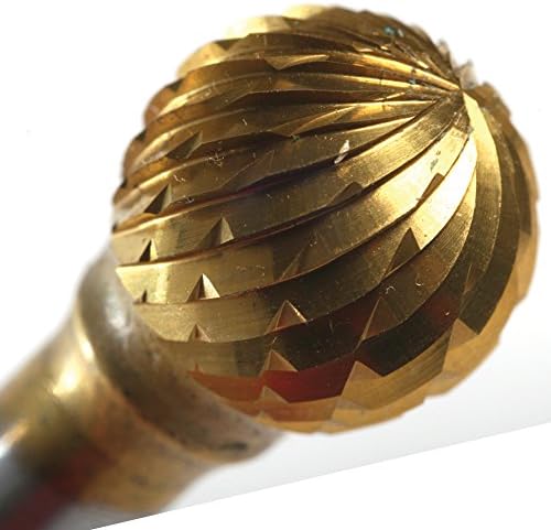 Champion Cutting Tool SD5 Double Cut TiN Coated Carbide Bur