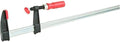 BESSEY Light Duty Tradesman's Bar Clamp - 2.5x24 In - TGJ2.524 - Woodworking Clamps with Wooden Handle, Ideal for Home Improvement & Workbench Projects, carpentry and Cabinetry