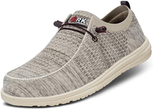 LARNMERN Steel Toe Loafers Women Slip On Work Safety Shoes Walking Sneakers