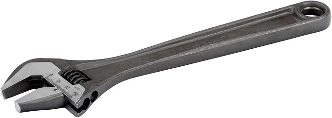 Bahco 8072 R US Adjustable Wrench, 10-Inch, Black