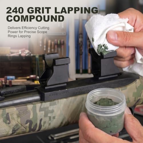 Scope Ring Alignment and Lapping Kit,Scope Mounting Kit Combo for Scope Mounting