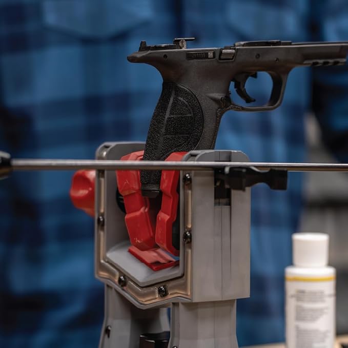 Tipton Best Gun Vise Gen 2 with 4 Mounting Positions, Adjustable Gun Clamps, Vise Mod Accessory Storage, For Gun Maintenance, Cleaning, and Gunsmithing