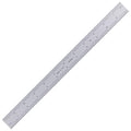 PEC Tools 12" Rigid Metal Rule, Designed for High-Accuracy Industrial Environments, Made in USA