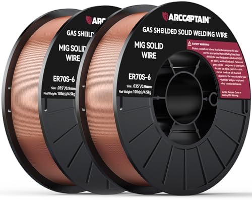 ARCCAPTAIN MIG Welding Wire ER70S-6 .035" 10LB x 2