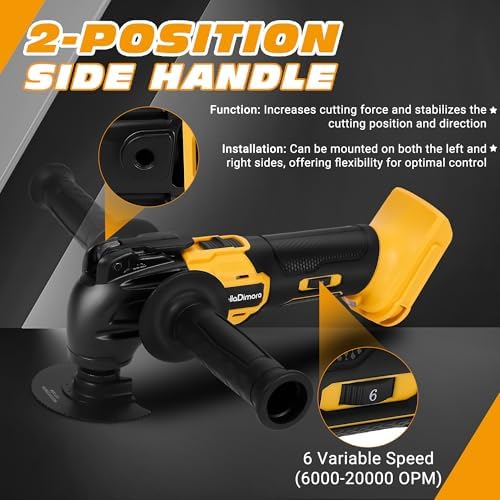 bellaDimora Oscillating Multi-Tool Compatible with DeWalt 20V MAX