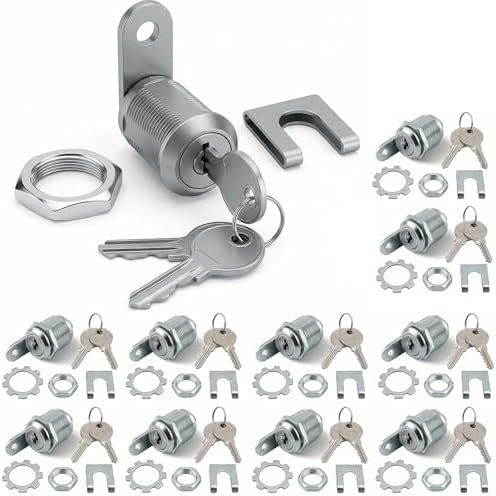 L1172C Mailbox Lock Replace USPS-L-1172C National Mailbox Lock C9100,10 Set | Mailbox Lock Fit for CompX L-1172C NDCBU CBU Cluster Mailboxs with 3 Keys