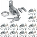 L1172C Mailbox Lock Replace USPS-L-1172C National Mailbox Lock C9100,10 Set | Mailbox Lock Fit for CompX L-1172C NDCBU CBU Cluster Mailboxs with 3 Keys