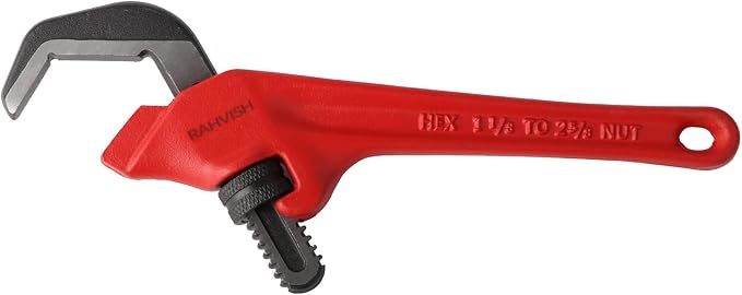 9-1/2-inch Hex Offset Wrench, Model E-110 Hex Pipe Wrench
