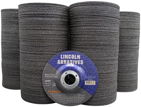 500-Pc Depressed Center 4.5" x .040" x 7/8" Aluminum Oxide Cut-Off-Wheels for Angle Grinder