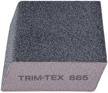 24 Pack Trim-Tex Dual Angle Sanding Block, Medium/Fine Grit | 40% Larger, Prevents Gouging & Scuffing for Flawless Finish | Model #885 | Family-Owned, USA-Made