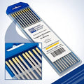 Midwest Tungsten Service TIG Welding Tungsten Electrodes 10-Pack (Gold - 1.5% Lanthanated Tungsten (WL15/EWLa-1.5), 1/8")
