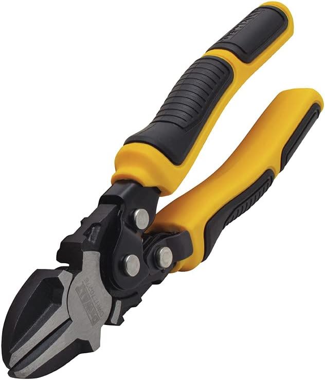 Dewalt DWHT70275 Compound Action Diagonal Pliers and 8 In. Flush Rivet Slip Joint Pliers Bundle