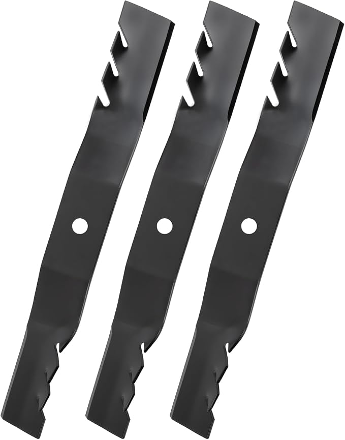 Keycci 115-2454-03 Lawn Mower Blades Compatible with to ro & Ex Mark 54" Deck, Mulching Blades Fit for to ro TimeCutter HD ZX5400 Titan MX5400 ZX5420, Replace 115-4999 115-4999-03 115-9650-03, 3 Pack