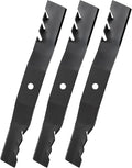 Keycci 115-2454-03 Lawn Mower Blades Compatible with to ro & Ex Mark 54" Deck, Mulching Blades Fit for to ro TimeCutter HD ZX5400 Titan MX5400 ZX5420, Replace 115-4999 115-4999-03 115-9650-03, 3 Pack