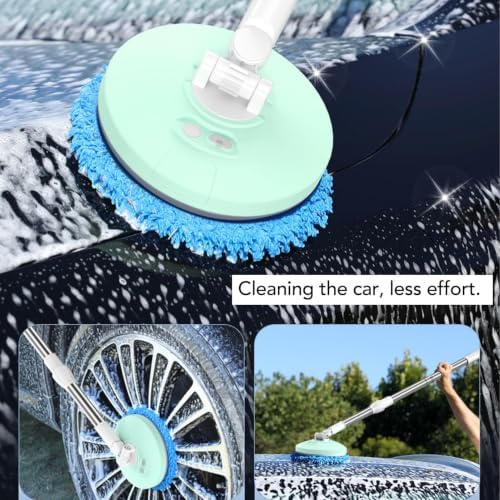 Electric Spin Scrubber Cordless Telescopic Non-Scratch