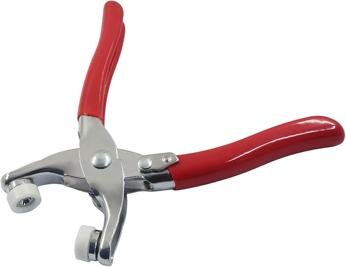 1 PCS Metal Snaps Buttons Plier - Heavy Duty Snap Fastener Tool for DIY Fabric Sewing, Leather Craft & Home Repairs