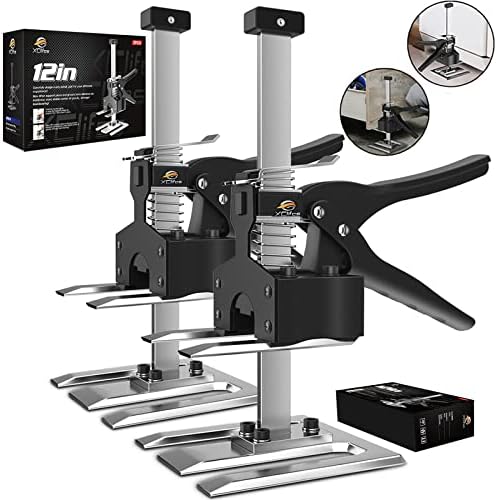 XClifes Labor Saving Arm Jack, 2 Pack Furniture Lifter Tool, Black