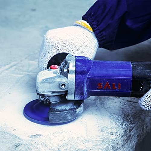 SALI 7 Inch Concrete Grinding Wheels 20 Turbo Diamond Segments 5/8-11 Arbor Diamond Grinding Wheel Fit for Paint, Epoxy, Mastic Coating Removal with CDB. New Technology