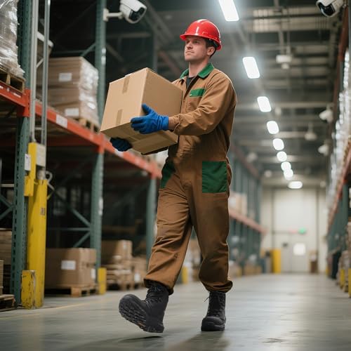 NORTIV 8 Men's Composite Toe Work Boots Lightweight