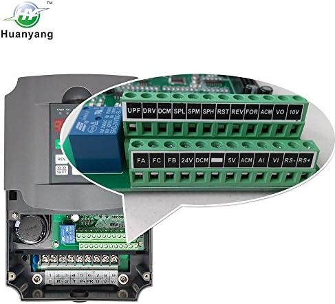 VFD Variable Frequency Drive Converter 220v Single to 3 Phase 5.5kw 7.5HP