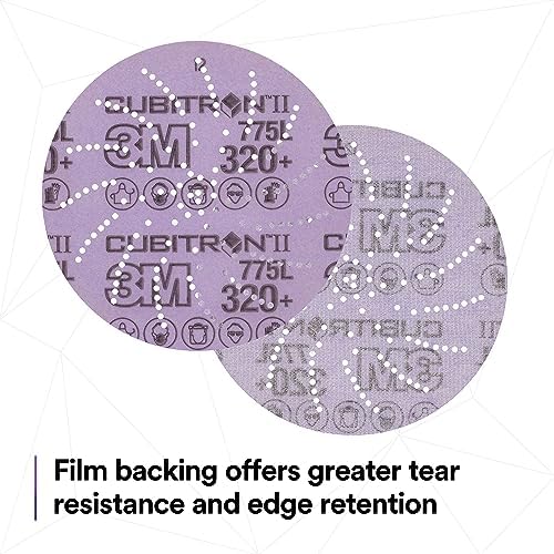 3M Xtract Cubitron II Film Disc, 775L, 220+ 3MIL, 3 in, Die 300DS