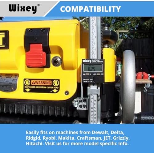 Wixey WR510 Electronic Digital Readout Kit for Portable Planers, Multi