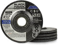 BHA 4.5" x1/4" x7/8" Metal Grinding Wheels for Angle Grinder - 5 Pack