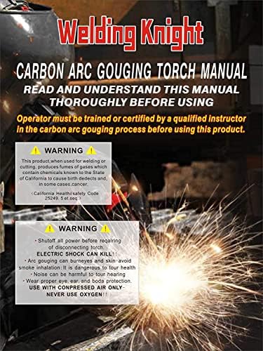 600 Amp K3 Carbon Arc Air Gouging Torch with 7ft Cable