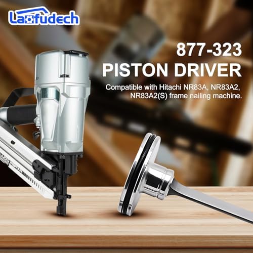 877-323 Piston Driver Replacement Part for Hitachi NR83 NR83A NR83A2 NR83A2(S) Hitachi Framing Nailer Gun Parts Replaces 877 323 SP 885-915 (6 Pack)