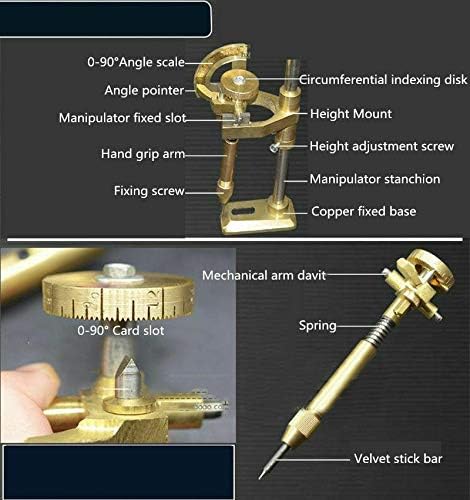Professional Gem Faceting Machine Jewel Angle Polisher,110V 180W Gemstone Grinding Machine Jewelry Polishing Machine Ring Surface Grinder Flat Bench Polisher,2800r/min