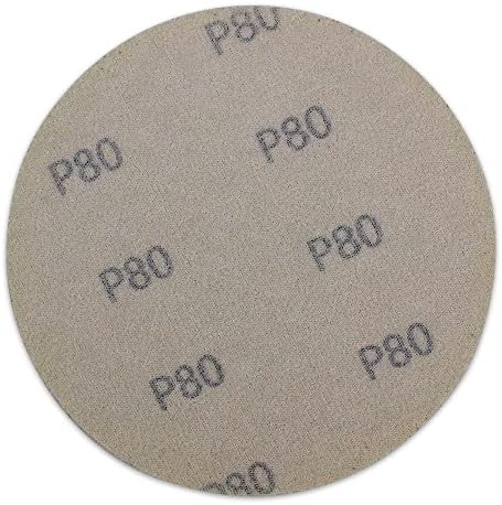 BHA 6" No Hole Hook & Loop Sanding Discs for DA Sander, 220 Grit - 100 Pack