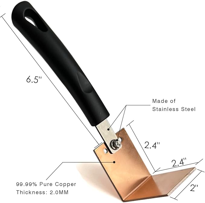 Copper Spoon Welder Backer Tools Welders Helper MIG Spot Welding Equipment with 3 Plate Set, Flat/Angle/Curved Copper Paddle Backer
