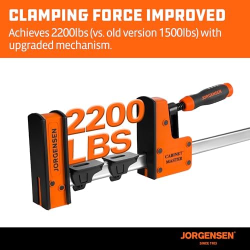 JORGENSEN 36-Inch Parallel Bar Clamp 2-Pack & Parallel Clamp Extender