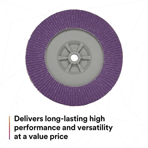 3M Flap Disc, 769F, 60+, T27 Quick Change, 7 in x 5/8 in-11