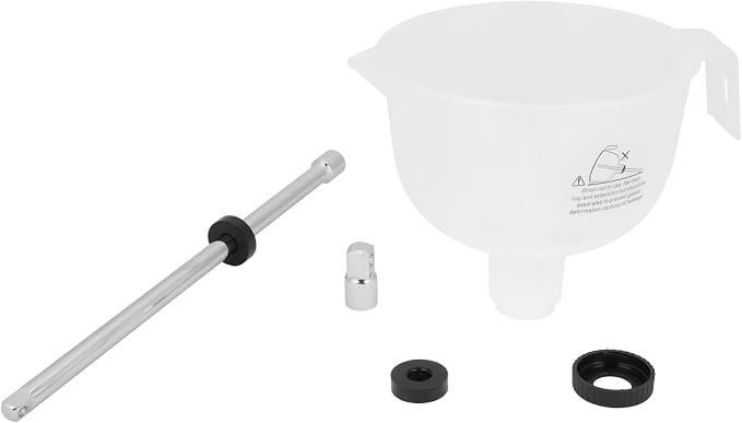Performance Tool W4085 6 in. Automotive Oil Filter Removal Cup | Catches fluids to prevent spills and splashes. Fits 3/8 and 1/2 in. drive wrenches. Fast oil change tool