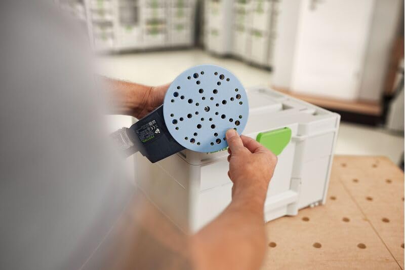 Festool 578192 Granat 6-Inch (150mm) Abrasive Systainer³ SYS-STF D150 GR-Set
