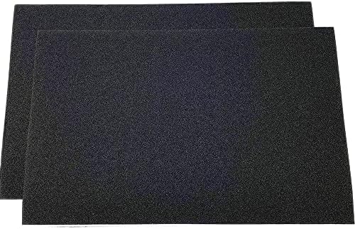 Orbital Floor Sander Sandpaper, 12 Inch x 18 inch Adhesive Back, Fit Clarke OBS18 | OBS18-DC | OBS-18, Pack of 20 (36 Grit)