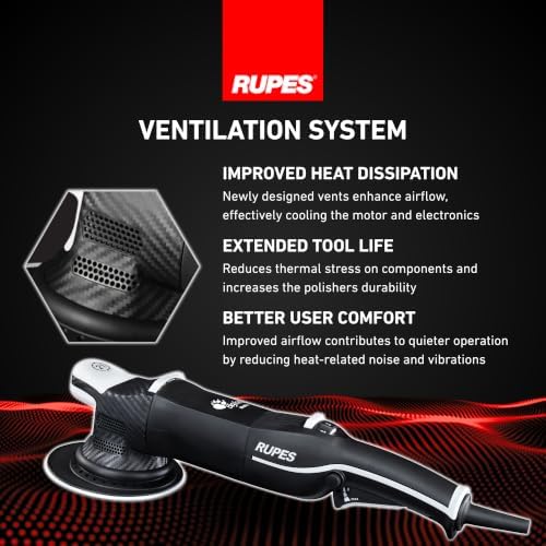RUPES BigFoot LHR21 Mark V Random Orbital Polisher - Tool Only