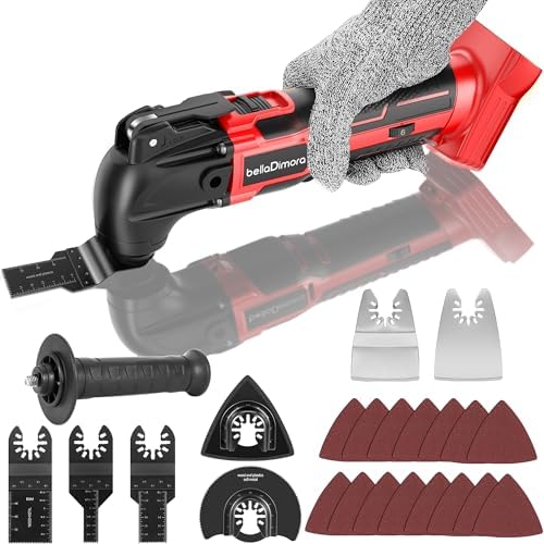 Cordless Oscillating Compatible with Milwaukee 18V Battery