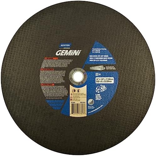 Norton 37843 Type 1 Cut-Off Wheel Pack of 1010