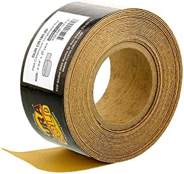 Dura-Gold Pro Series Longboard Hand Sanding File Sander Block - Hook & Loop Backing and PSA Backing Adapter Pad & 180 Grit PSA Longboard Sandpaper 20 Yard Roll, 2-3/4" Wide