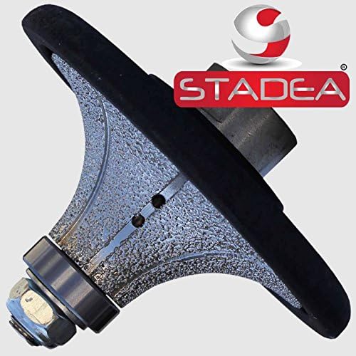diamond profile wheels radius - half bullnose Grinding Shaping Demi 1 1/4" Grinder Marble Tile Stone Concrete Profiling