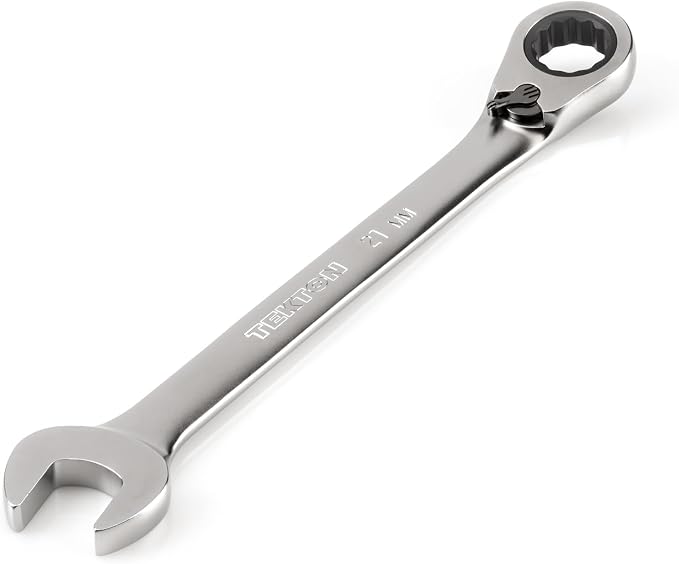 TEKTON 21 mm Reversible Ratcheting Combination Wrench | WRC23421 | 12-Point