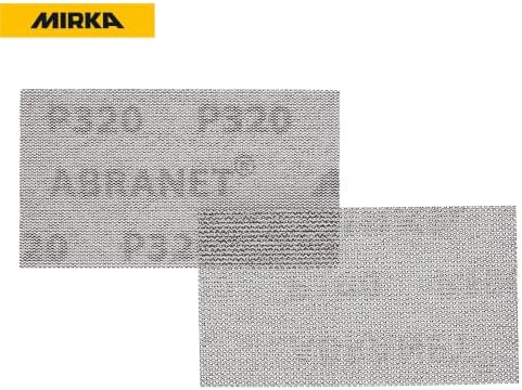 Mirka Abranet Sanding Discs 2.75x5 Inch Hook and Loop 5-Pack