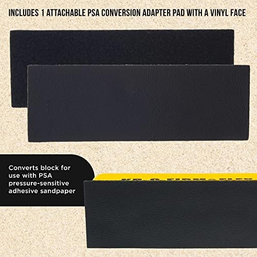 Dura-Gold Pro Series 9" K-Block Sander Firm & Flex Hand Sanding Block Pad