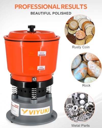 9LBS Vibratory Tumbler Polishing Machine